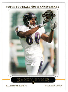 Randy Hymes - Baltimore Ravens (NFL Football Card) 2005 Topps # 202 Mint