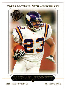 Michael Bennett - Minnesota Vikings (NFL Football Card) 2005 Topps # 209 Mint