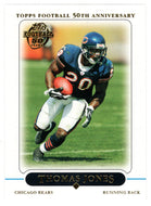 Thomas Jones - Chicago Bears (NFL Football Card) 2005 Topps # 218 Mint