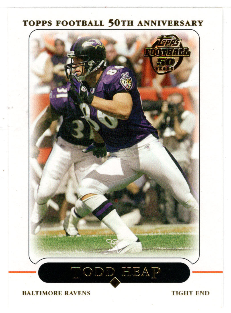 Todd Heap - Baltimore Ravens (NFL Football Card) 2005 Topps # 219 Mint