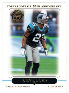 Ken Lucas - Carolina Panthers (NFL Football Card) 2005 Topps # 220 Mint