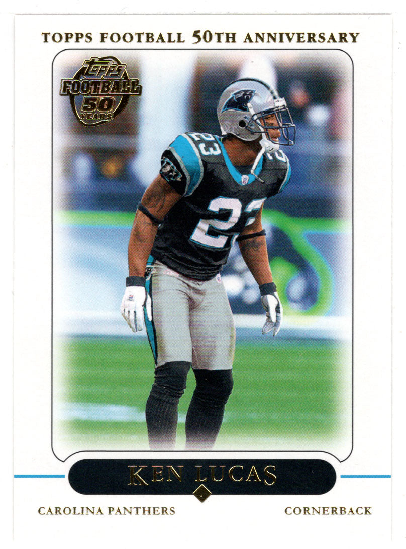 Ken Lucas - Carolina Panthers (NFL Football Card) 2005 Topps # 220 Mint