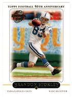 Brandon Stokley - Indianapolis Colts (NFL Football Card) 2005 Topps # 232 Mint