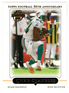 Chris Chambers - Miami Dolphins (NFL Football Card) 2005 Topps # 244 Mint