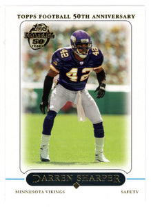 Darren Sharper - Minnesota Vikings (NFL Football Card) 2005 Topps # 249 Mint