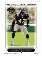 Darren Sharper - Minnesota Vikings (NFL Football Card) 2005 Topps # 249 Mint