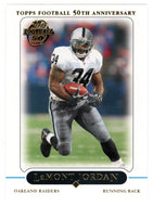 LaMont Jordan - Oakland Raiders (NFL Football Card) 2005 Topps # 254 Mint