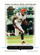 Reuben Droughns - Cleveland Browns (NFL Football Card) 2005 Topps # 257 Mint