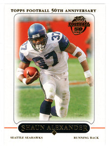 Shaun Alexander - Seattle Seahawks (NFL Football Card) 2005 Topps # 260 Mint
