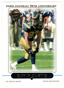 Kevin Curtis - St. Louis Rams (NFL Football Card) 2005 Topps # 261 Mint