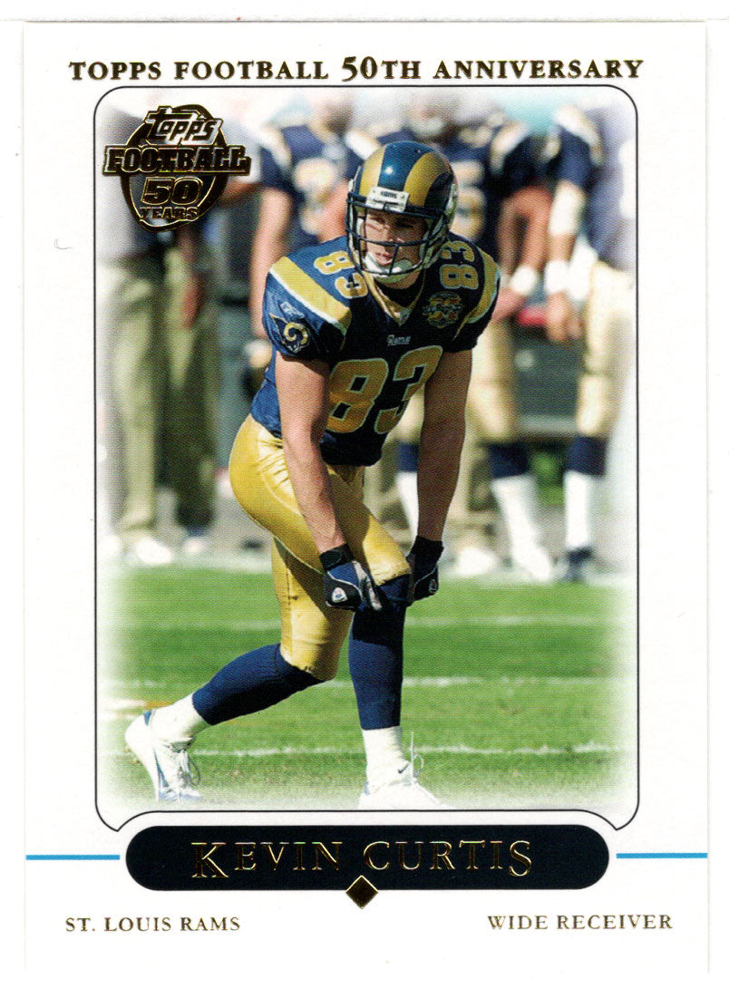 Kevin Curtis - St. Louis Rams (NFL Football Card) 2005 Topps # 261 Mint