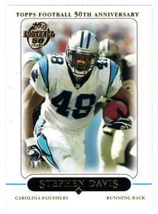 Stephen Davis - Carolina Panthers (NFL Football Card) 2005 Topps # 270 Mint