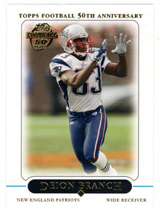 Deion Branch - New England Patriots (NFL Football Card) 2005 Topps # 273 Mint