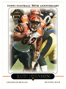 Rudi Johnson - Cincinnati Bengals (NFL Football Card) 2005 Topps # 275 Mint