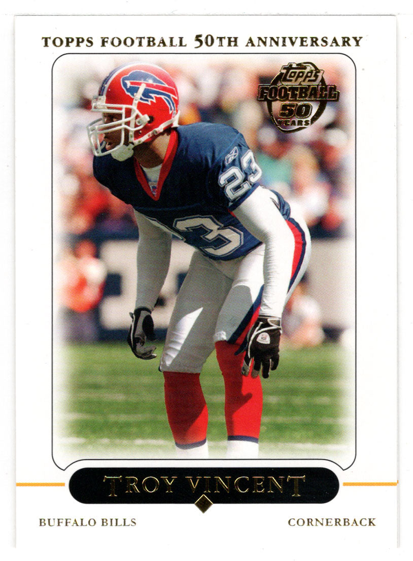 Troy Vincent - Buffalo Bills (NFL Football Card) 2005 Topps # 284 Mint