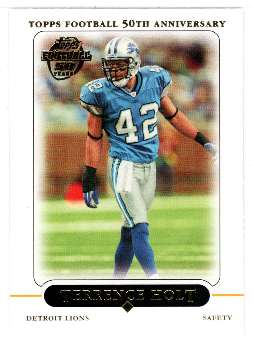 Terrence Holt - Detroit Lions (NFL Football Card) 2005 Topps # 289 Mint