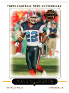 Nate Clements - Buffalo Bills (NFL Football Card) 2005 Topps # 299 Mint