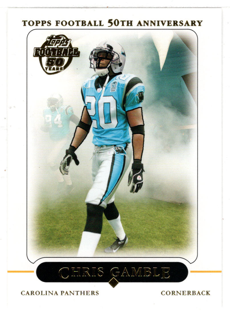 Chris Gamble - Carolina Panthers (NFL Football Card) 2005 Topps # 306 Mint