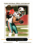 Wes Welker - Miami Dolphins (NFL Football Card) 2005 Topps # 309 Mint