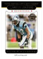 Muhsin Muhammad - Carolina Panthers - League Leaders (NFL Football Card) 2005 Topps # 312 Mint