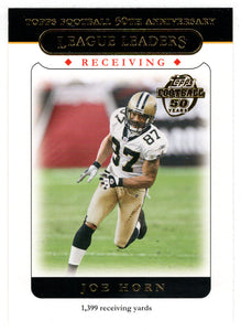 Joe Horn - New Orleans Saints - League Leaders (NFL Football Card) 2005 Topps # 316 Mint