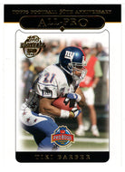 Tiki Barber - New York Giants - All-Pro (NFL Football Card) 2005 Topps # 333 Mint