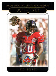 Ed Reed - Baltimore Ravens - All-Pro (NFL Football Card) 2005 Topps # 343 Mint