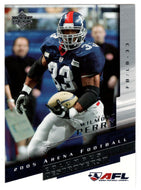 Wilmont Perry - Columbus Destroyers (AFL Football Card) 2005 Upper Deck Arena # 26 Mint
