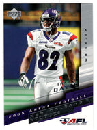 Thabiti Davis - New Orleans VooDoo (AFL Football Card) 2005 Upper Deck Arena # 63 Mint