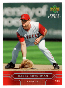 Casey Kotchman - Los Angeles Angels (MLB Baseball Card) 2005 Upper Deck First Pitch # 1 Mint