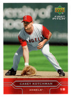 Casey Kotchman - Los Angeles Angels (MLB Baseball Card) 2005 Upper Deck First Pitch # 1 Mint