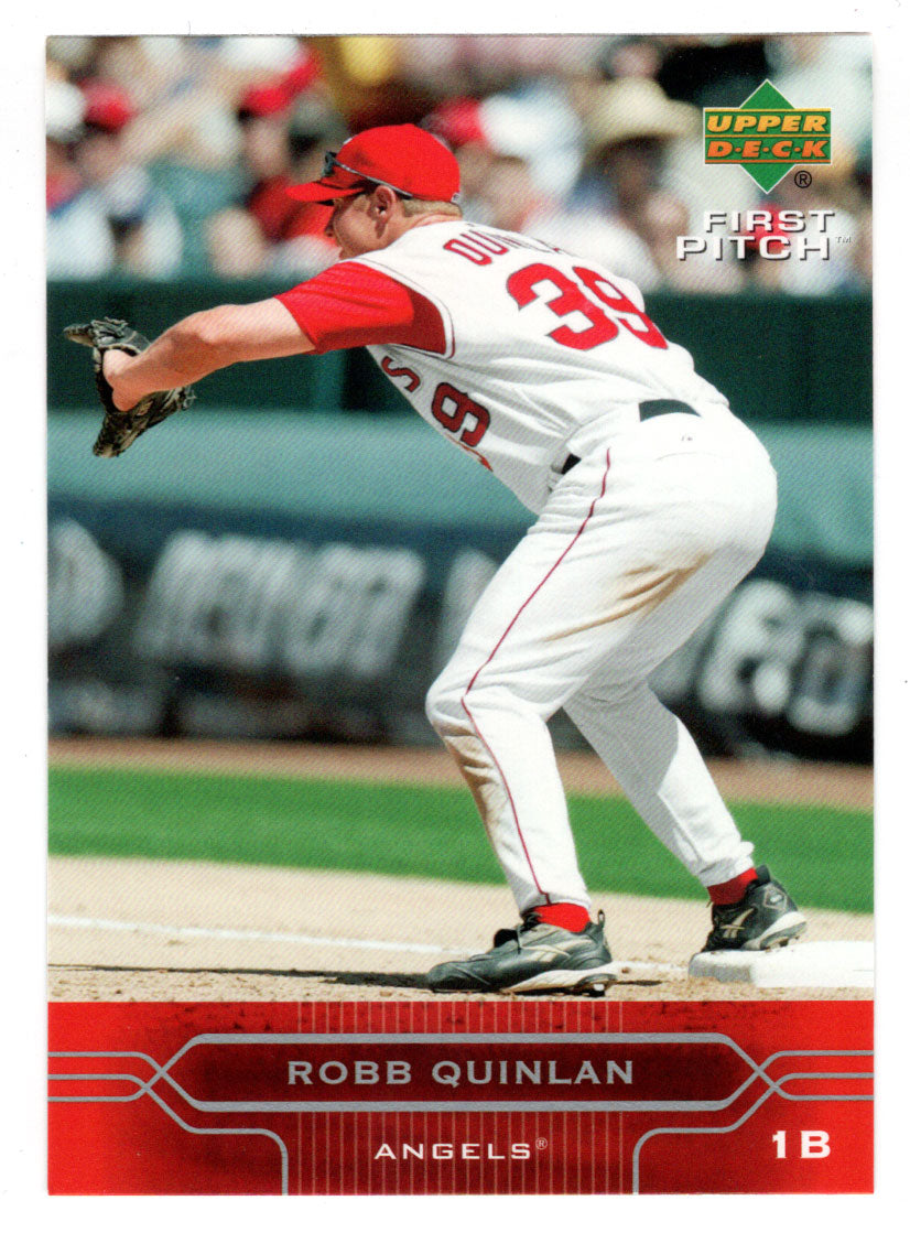 Robb Quinlan - Los Angeles Angels (MLB Baseball Card) 2005 Upper Deck First Pitch # 5 Mint