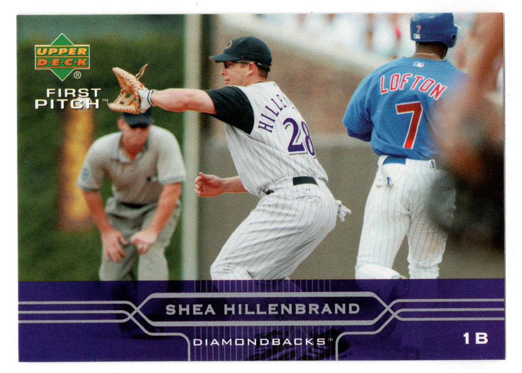 Shea Hillenbrand - Arizona Diamondbacks (MLB Baseball Card) 2005 Upper Deck First Pitch # 14 Mint