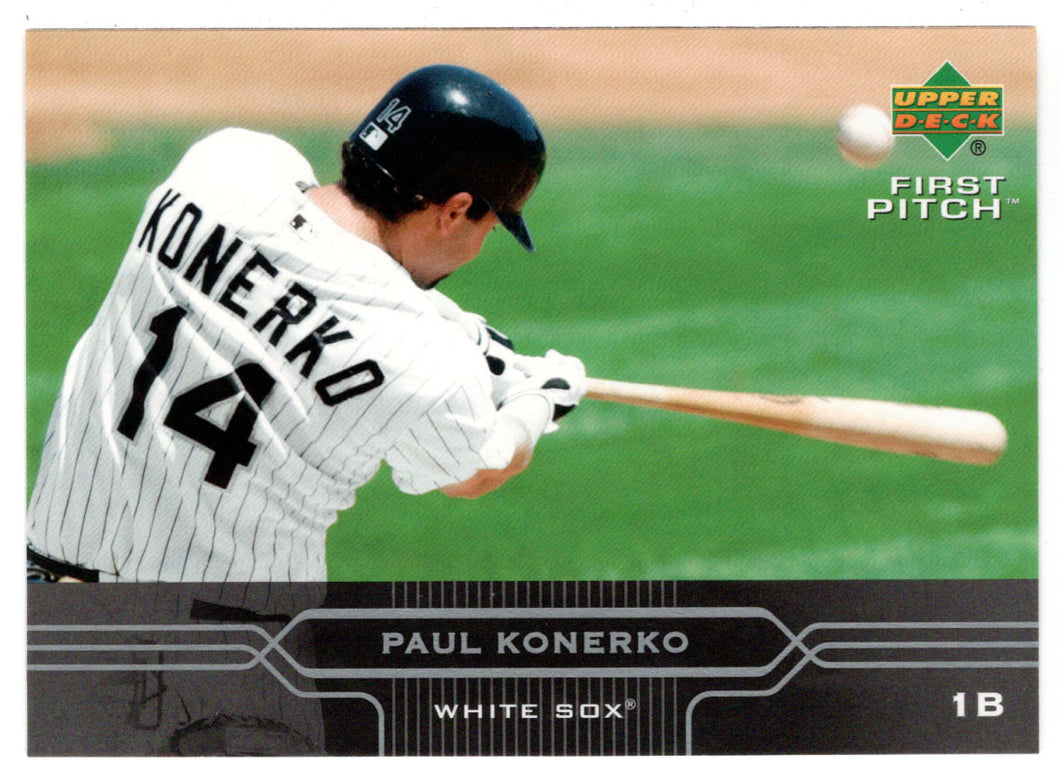 Paul Konerko - Chicago White Sox (MLB Baseball Card) 2005 Upper Deck First Pitch # 49 Mint