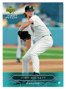 Josh Beckett - Florida Marlins (MLB Baseball Card) 2005 Upper Deck First Pitch # 78 Mint