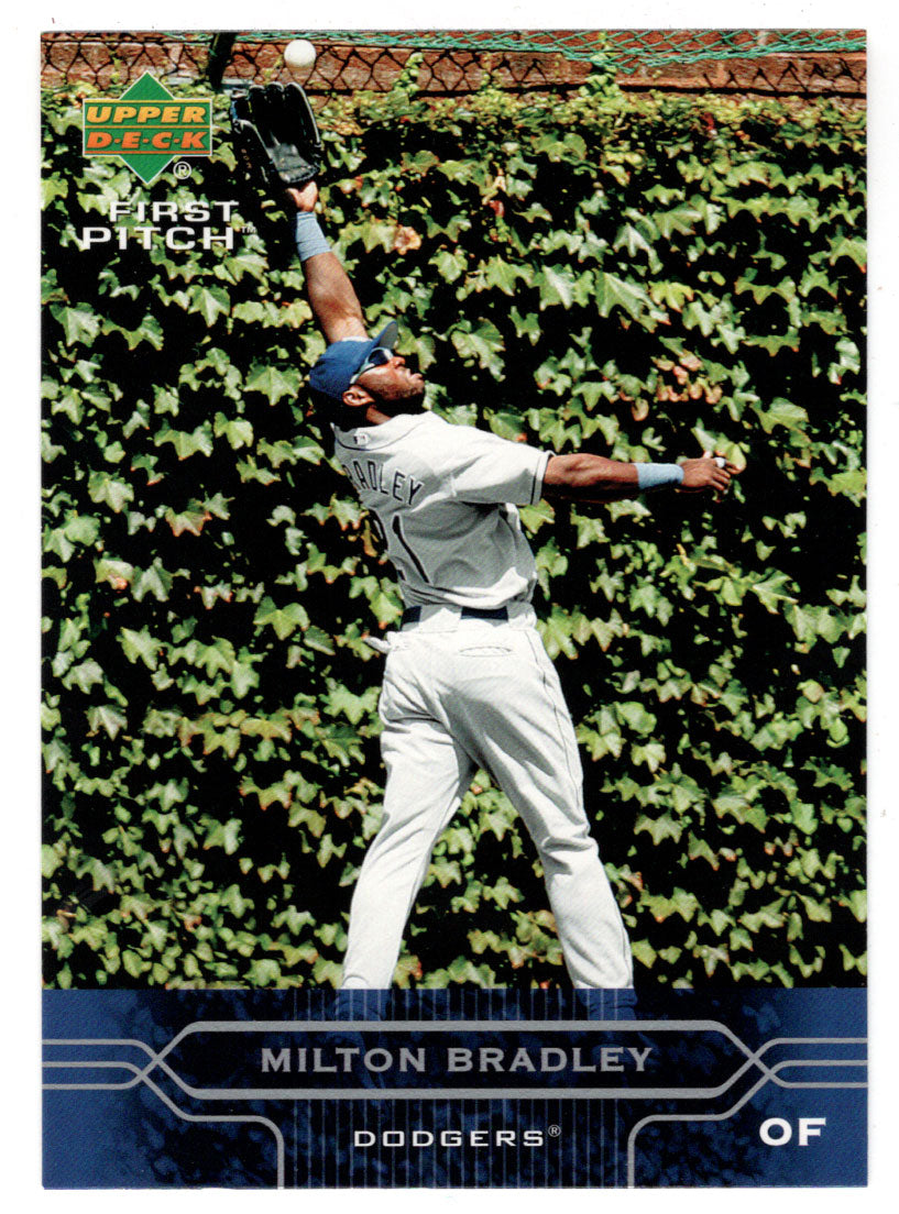 Milton Bradley - Los Angeles Dodgers (MLB Baseball Card) 2005 Upper Deck First Pitch # 104 Mint