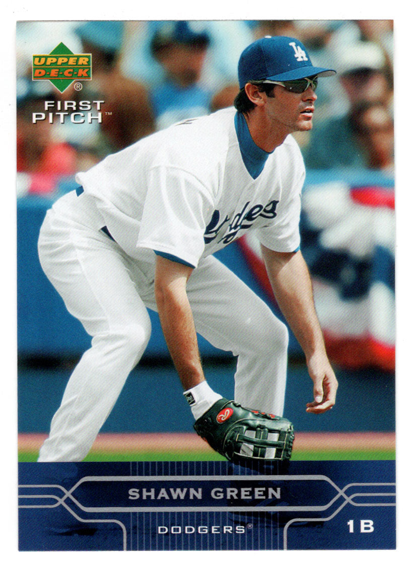Shawn Green - Los Angeles Dodgers (MLB Baseball Card) 2005 Upper Deck First Pitch # 105 Mint
