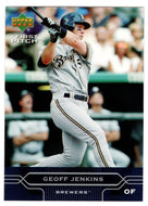 Geoff Jenkins - Milwaukee Brewers (MLB Baseball Card) 2005 Upper Deck First Pitch # 110 Mint