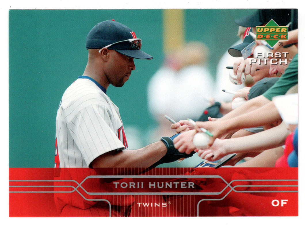 Torii Hunter - Minnesota Twins (MLB Baseball Card) 2005 Upper Deck First Pitch # 119 Mint