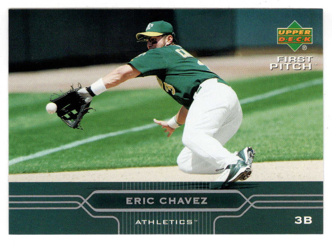 Eric Chavez - Oakland Athletics (MLB Baseball Card) 2005 Upper Deck First Pitch # 144 Mint