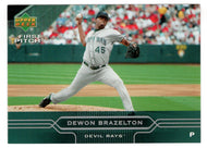 Dewon Brazelton - Tampa Bay Devil Rays (MLB Baseball Card) 2005 Upper Deck First Pitch # 196 Mint