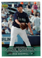 George Sherrill - Seattle Mariners - Star Rookies (MLB Baseball Card) 2005 Upper Deck First Pitch # 243 Mint