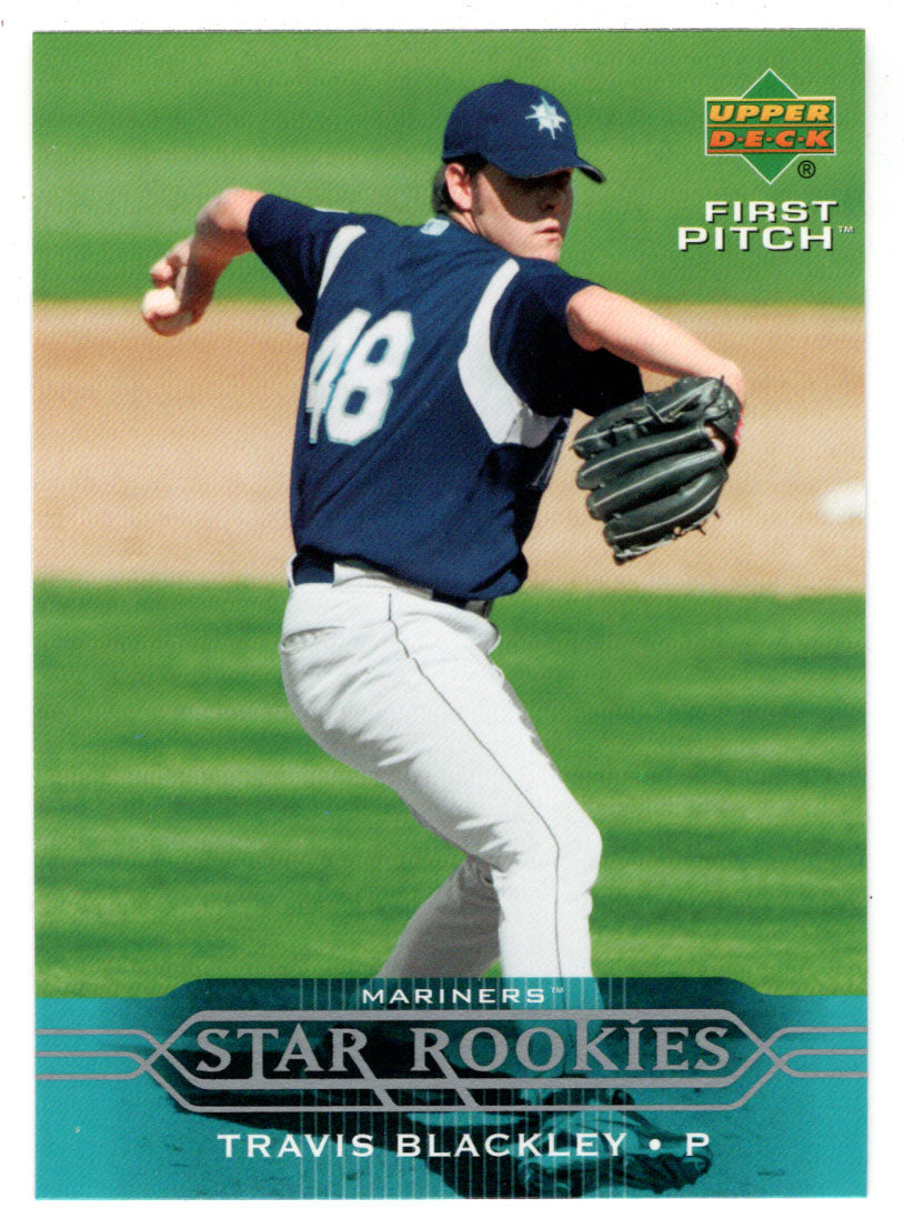 Travis Blackley - Seattle Mariners - Star Rookies (MLB Baseball Card) 2005 Upper Deck First Pitch # 256 Mint