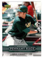 Eric Chavez - Oakland Athletics - Pennant Race (MLB Baseball Card) 2005 Upper Deck First Pitch # 297 Mint