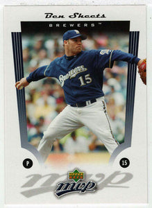 Ben Sheets - Milwaukee Brewers (MLB Baseball Card) 2005 Upper Deck MVP # 9 Mint