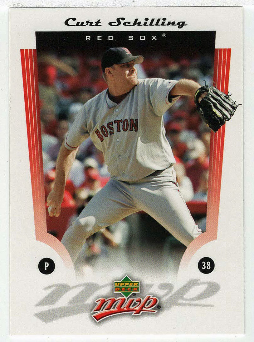 Curt Schilling - Boston Red Sox (MLB Baseball Card) 2005 Upper Deck MVP # 19 Mint