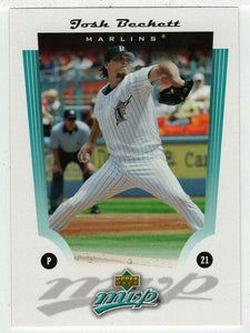 Josh Beckett - Florida Marlins (MLB Baseball Card) 2005 Upper Deck MVP # 50 Mint