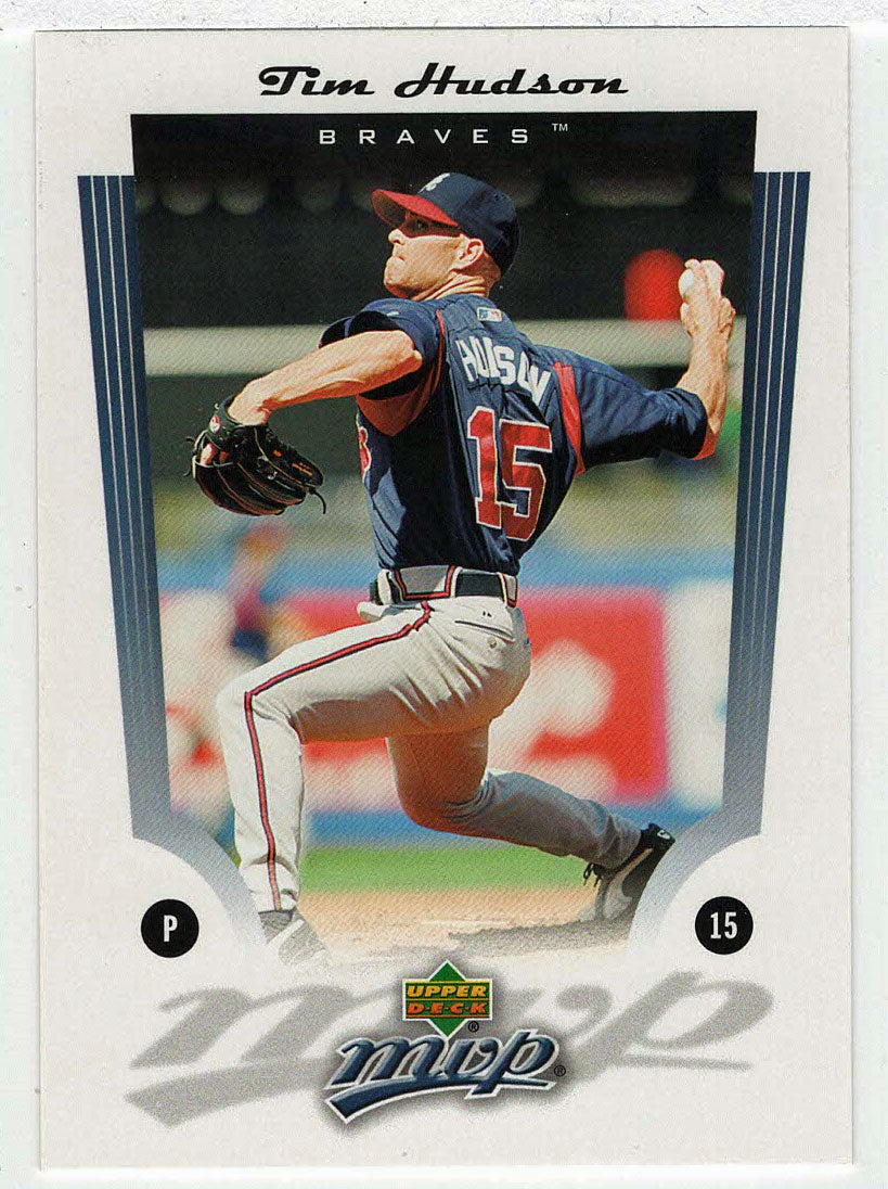Tim Hudson - Atlanta Braves (MLB Baseball Card) 2005 Upper Deck MVP # 83 Mint