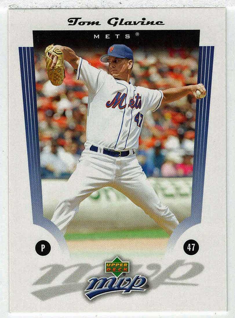 Tom Glavine - New York Mets (MLB Baseball Card) 2005 Upper Deck MVP # 85 Mint