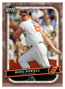 Boog Powell - Baltimore Orioles (MLB Baseball Card) 2005 Upper Deck Classics # 13 Mint